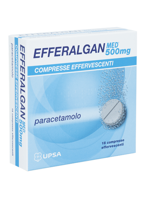 EFFERALGANMED*16 cpr eff 500 mg EFFERALGANMED*16 cpr eff 500 mg