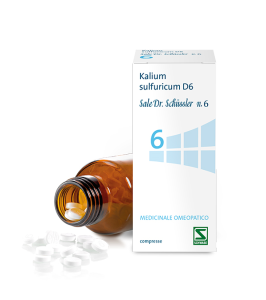 KALIUM SULFURICUM D6 SALE DR.SCHUSSLER N.6*D6 200 cpr flacone