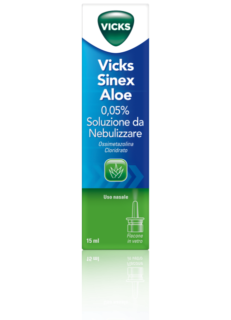 VICKS SINEX ALOE*soluz nebul 15 ml 0,05%