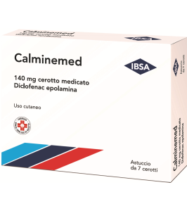 CALMINEMED*7 cerotti medicati 140 mg