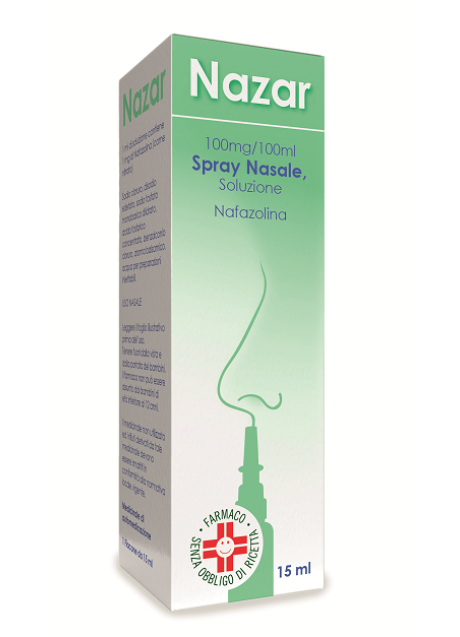 NAZAR*spray nasale 15 ml 100 mg/100 ml