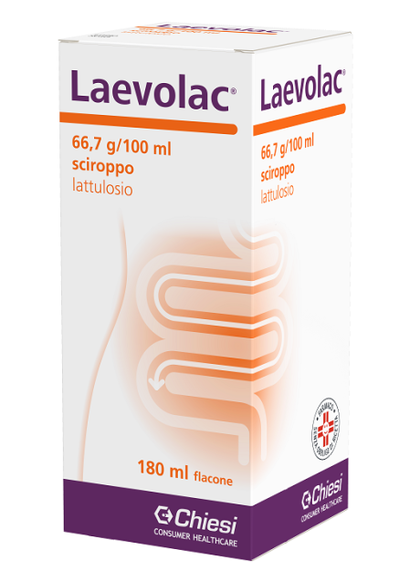 LAEVOLAC*sciroppo 180 ml 66,7 g/100 ml flacone