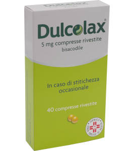 DULCOLAX*40 cpr riv 5 mg