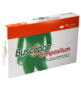 BUSCOPAN COMPOSITUM*20 cpr riv 10 mg + 500 mg