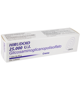HIRUDOID*crema derm 40 g 0,3% 25.000 UI
