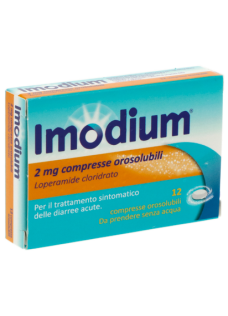 IMODIUM*12 cpr orosolubili 2 mg