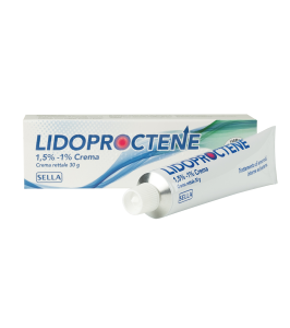 LIDOPROCTENE*crema derm 30 g 1,5% + 1%