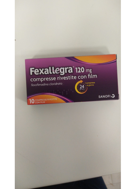 FEXALLEGRA*10 cpr riv 120 mg
