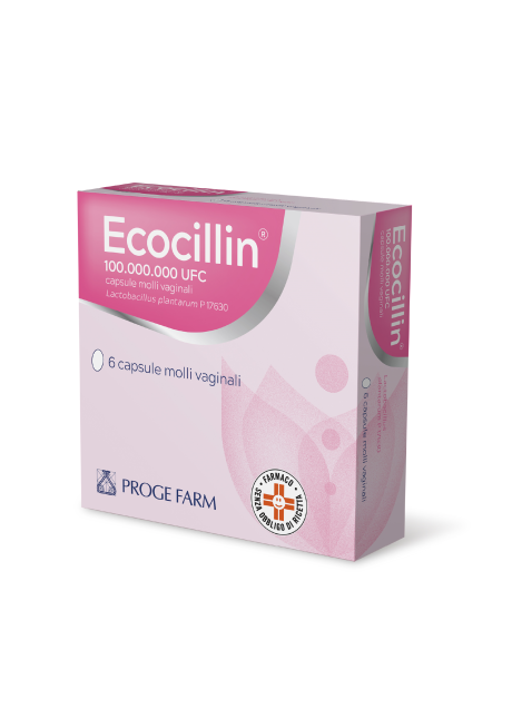ECOCILLIN*6 cps vag molli 100.000.000 UFC ECOCILLIN*6 cps vag molli 100.000.000 UFC