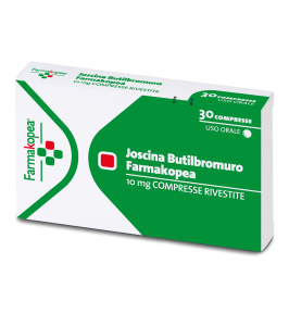 JOSCINA BUTILBROMURO (FARMAKOPEA)*30 cpr riv 10 mg