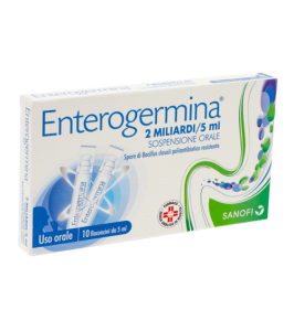 ENTEROGERMINA*orale sosp 10 flaconcini 2 mld 5 ml