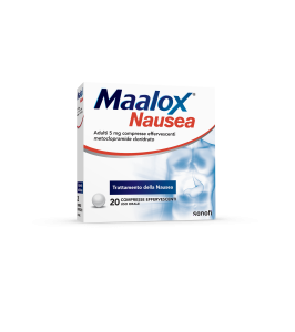 MAALOX NAUSEA*20 cpr efferv 5 mg
