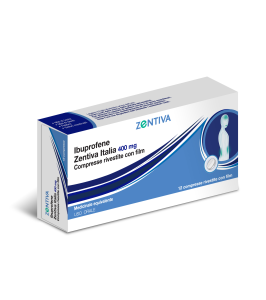 IBUPROFENE (ZENTIVA ITALIA)*12 cpr riv 400 mg