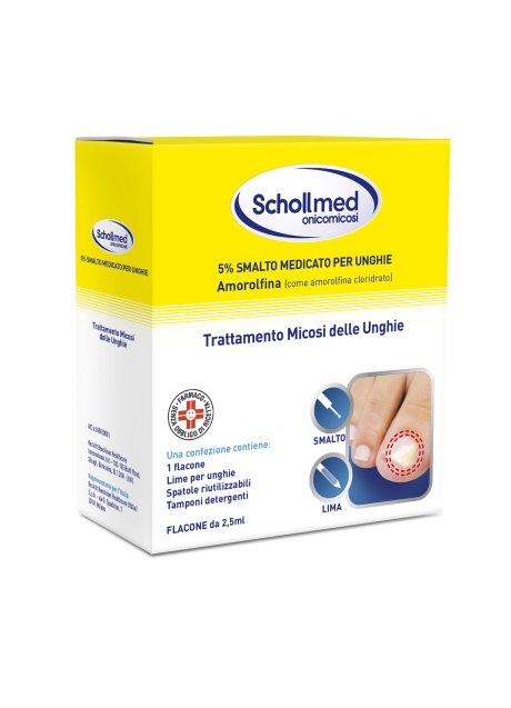 SCHOLLMED ONICOMICOSI*smalto medicato 2,5 ml 5%