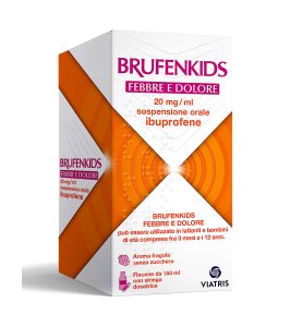 BRUFENKIDS FEBBRE E DOLORE*orale sosp 150 ml 20 mg/ml