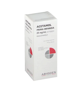 ACETAMOL PRIMA INFANZIA*sciroppo 100 ml 125 mg/5 ml