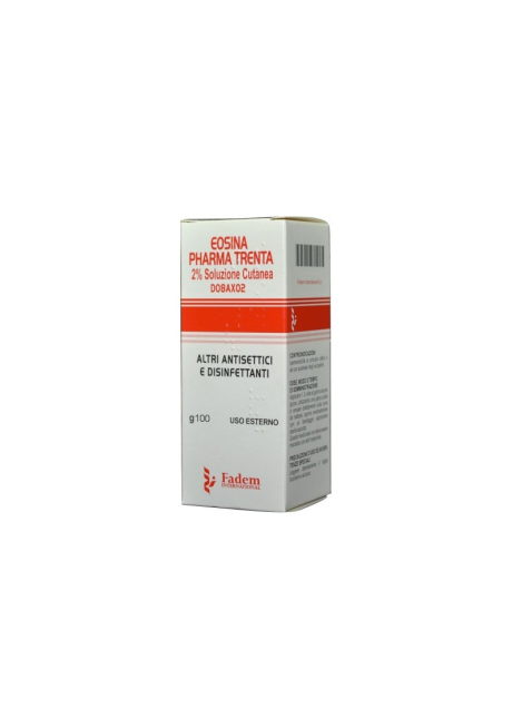 EOSINA PHARMA TRENTA (FADEM INTERNATIONAL)*soluz cutanea 100g 2% EOSINA PHARMA TRENTA (FADEM INTERNATIONAL)*soluz cutanea 100g 2%
