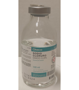 SODIO CLORURO (DIACO)*1 flacone EV 100 ml 0,9%