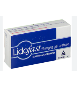 LIDOFAST*gel uretrale 15 g 2,5%