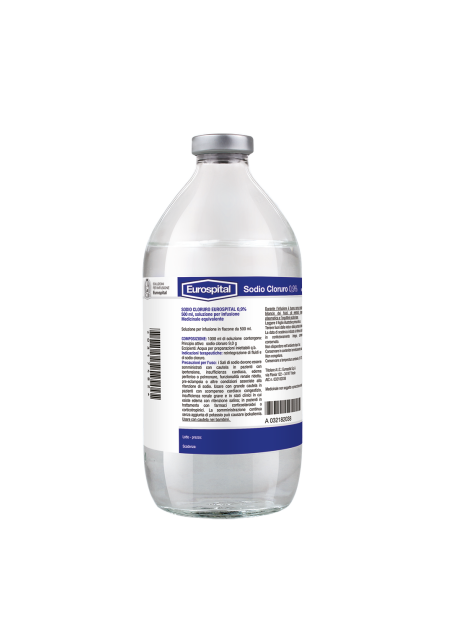 SODIO CLORURO (EUROSPITAL)*1 flacone 250 ml 0,9%