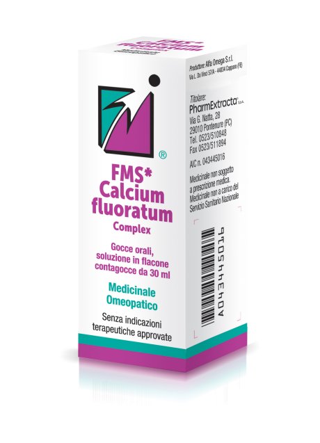 FMS CALCIUM FLUORATUM COMPLEX*orale gtt 30 ml