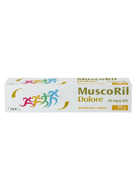 MUSCORIL DOLORE*gel 60 g 20 mg/g