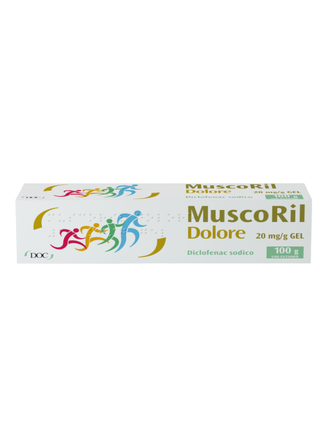 MUSCORIL DOLORE*gel 100 g 20 mg/g