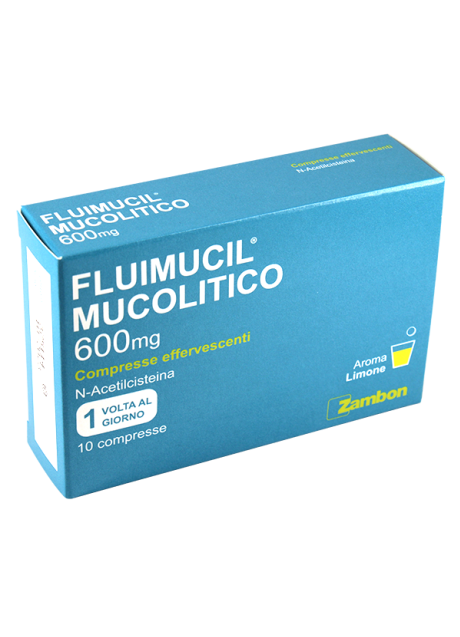 FLUIMUCIL MUCOLITICO*10 cpr effervescenti 600 mg